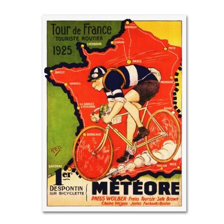 Trademark Fine Art Vintage Lavoie 'Travel 299' Canvas Art, 35x47 ALI20147-C3547GG